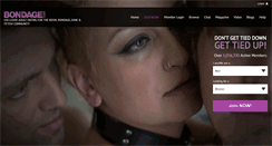 Desktop Screenshot of bondage.com